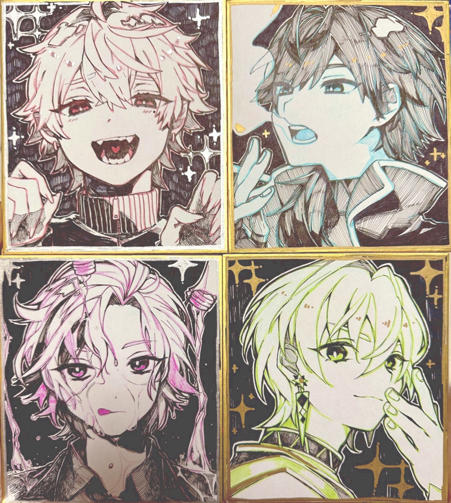リクエスト 色紙(大)