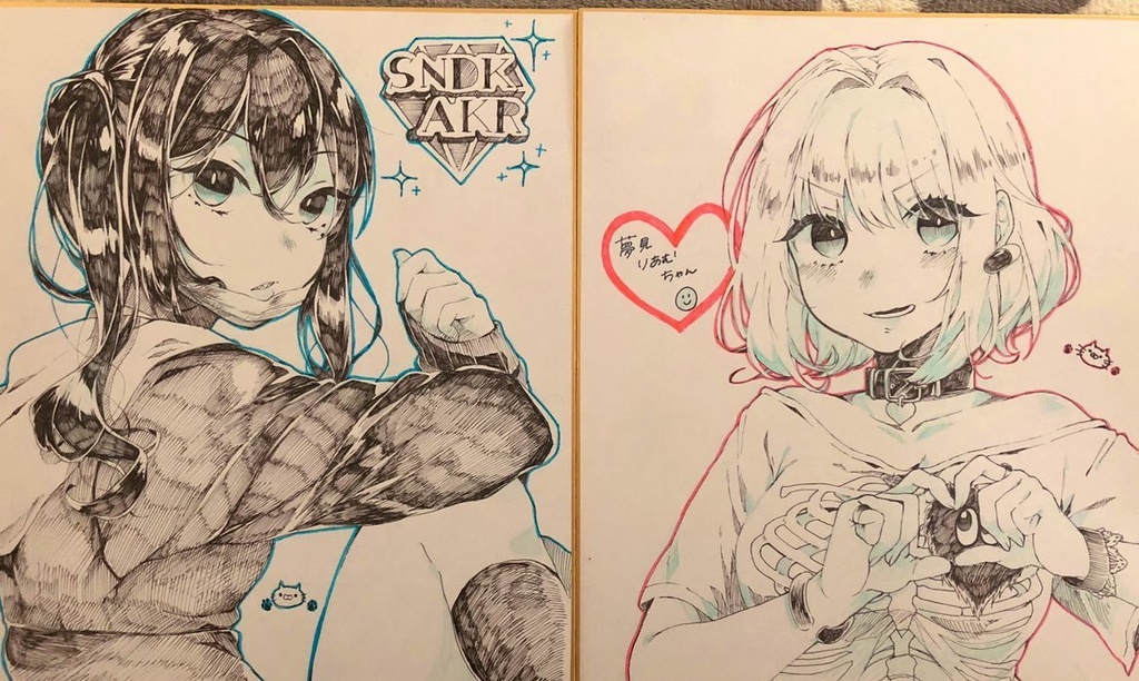 リクエスト 色紙(大)