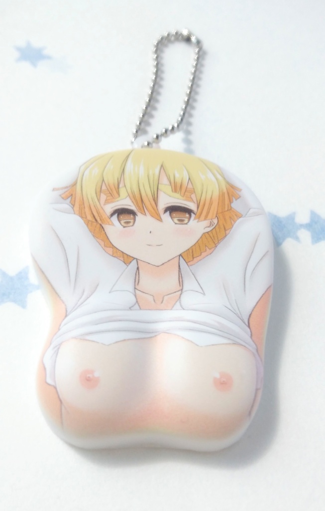 ミニおっぱいマウスパッドストラップ【善逸】