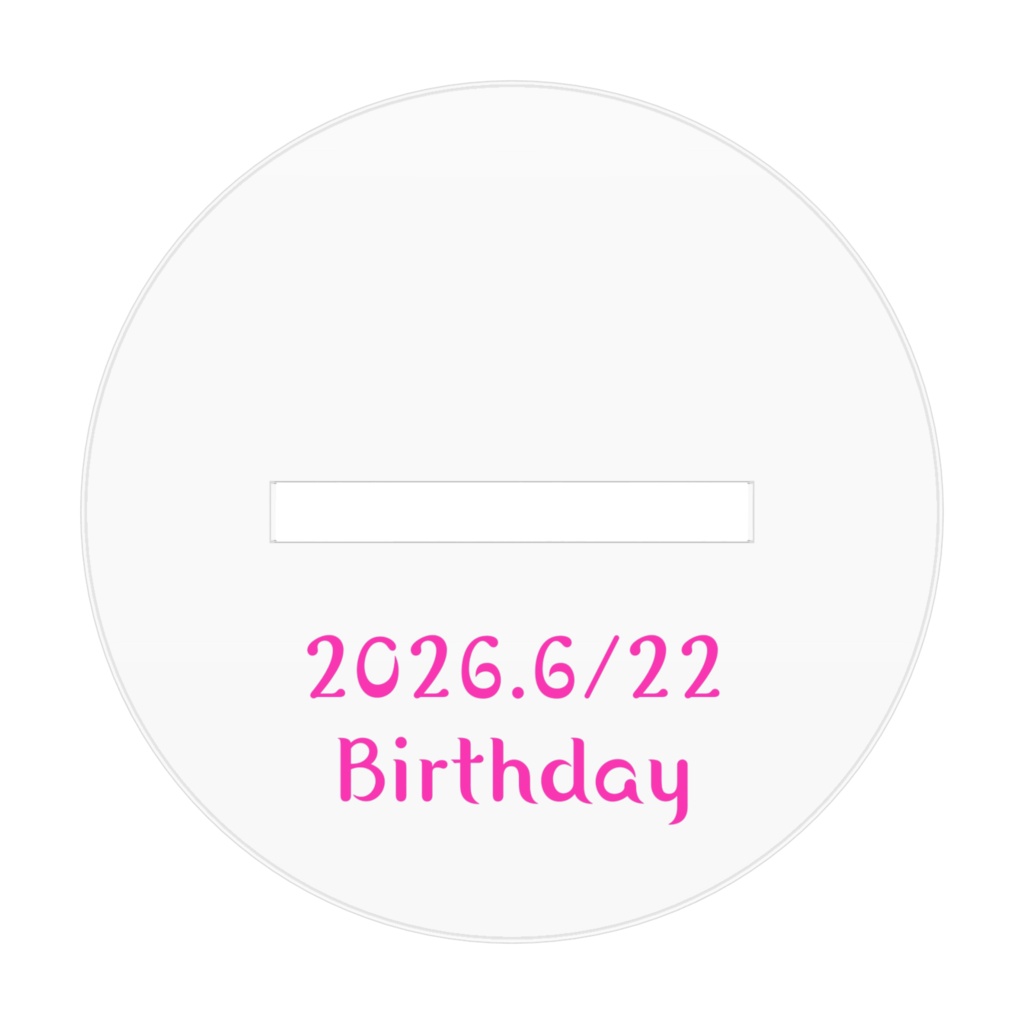 【狐塚ココ2026年生誕グッズ】70mmアクリルフィギュア