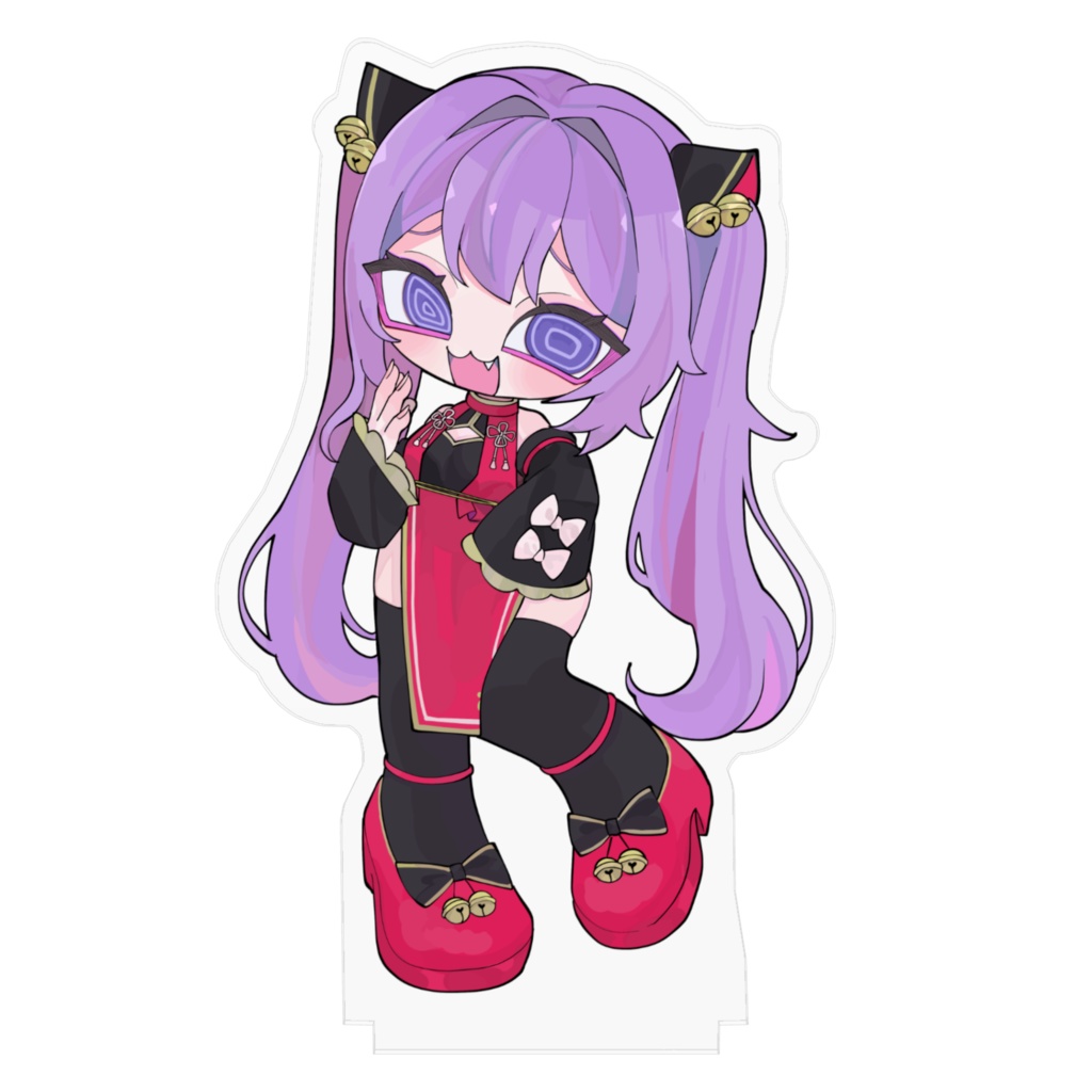 7_a チャイナ服ビジュアル アクリルスタンド
