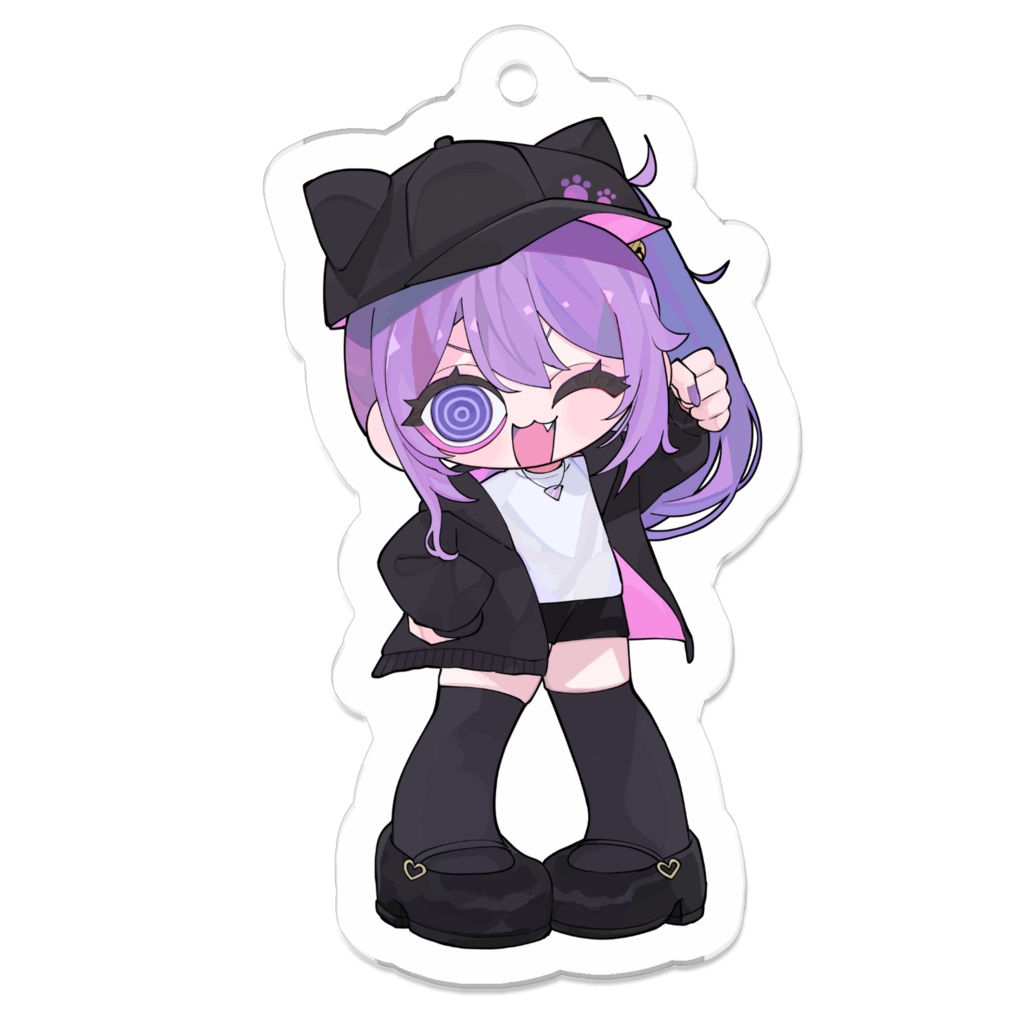 7_a 基本ビジュアル アクリルキーホルダー