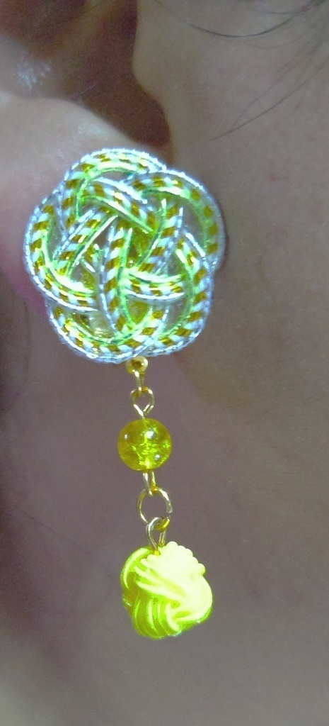 水引イヤリング