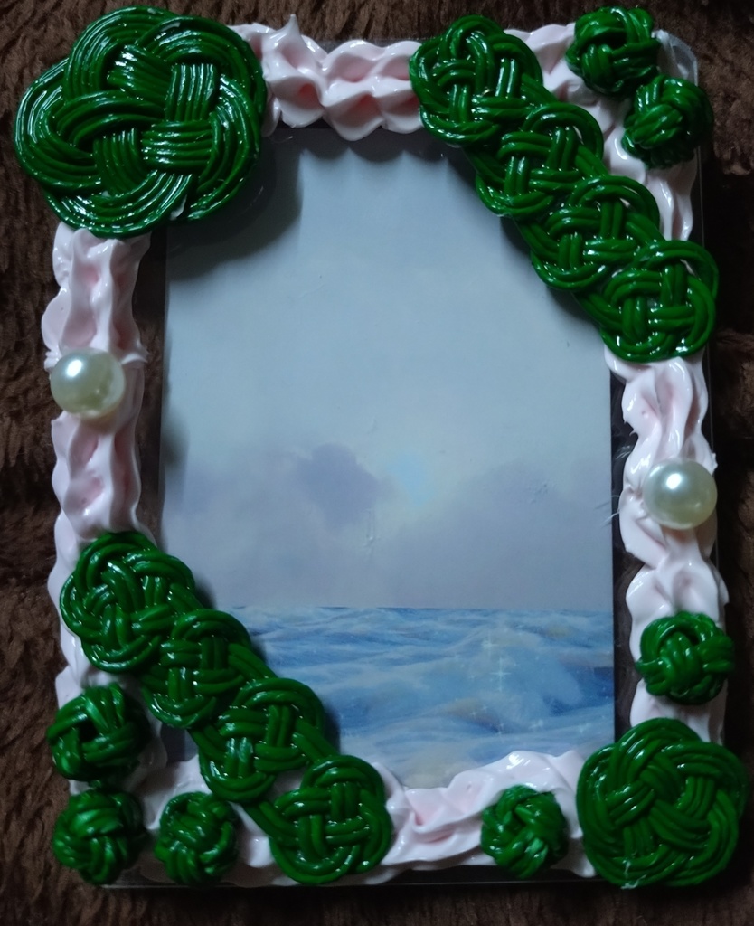 ホイップ×水引トレカケースデコ