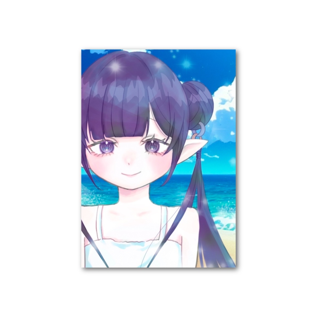 なつツキのフォト風カード