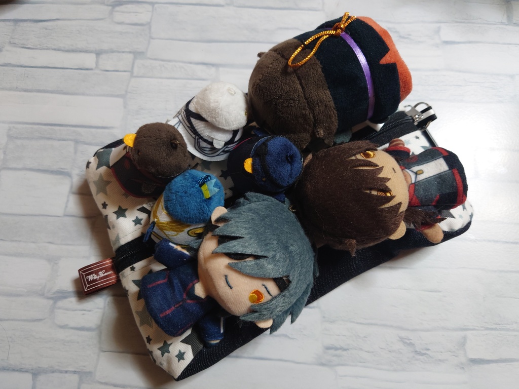 送込*A-02】2体一緒にお出かけポーチ