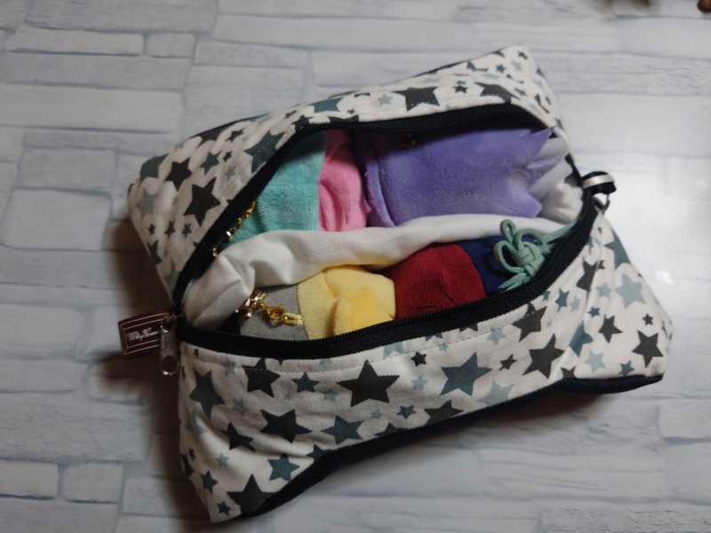 送込*A-34】2体一緒にお出かけポーチ