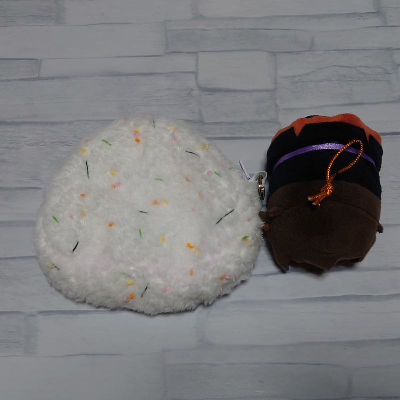 送込*F-02】ちょっと大きめおにぎりポーチ/ふりかけ