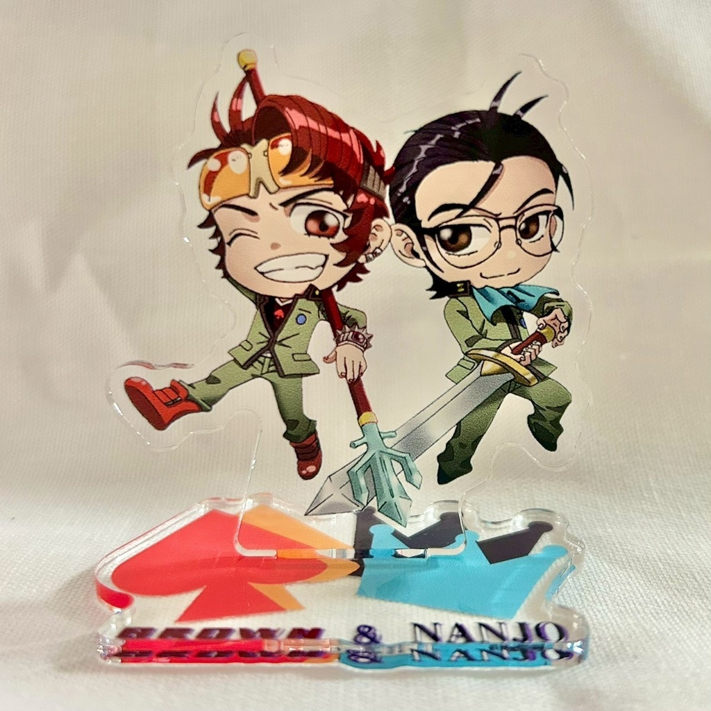 ブラウン＆南条くんアクスタ