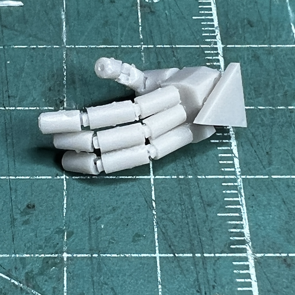 人型重機　ハンドパーツセット01（可動式A：2機分）