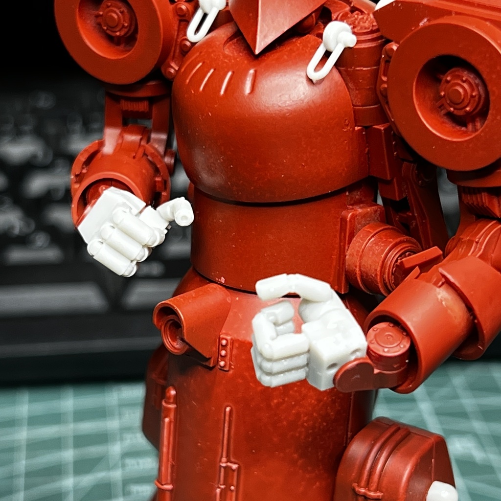 人型重機 ハンドパーツセット02(固定式A:1機分)