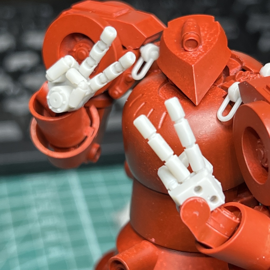 人型重機 ハンドパーツセット02(固定式A:1機分)