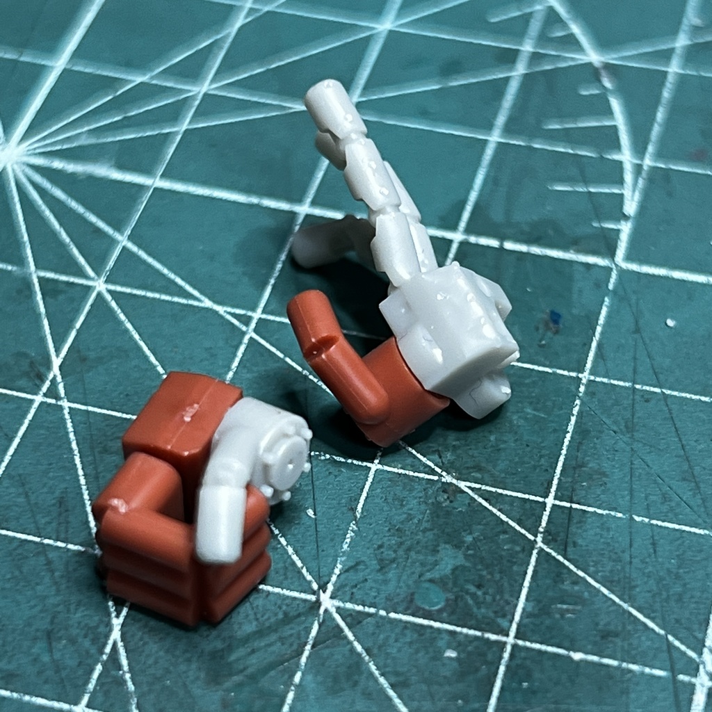 人型重機 ハンドパーツセット02(固定式A:1機分)