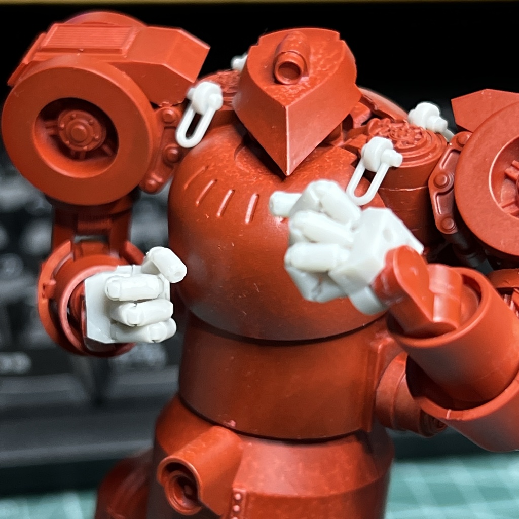 人型重機 ハンドパーツセット02(固定式A:1機分)