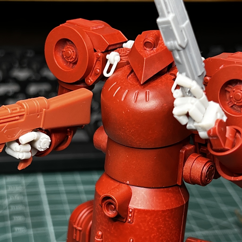 人型重機 ハンドパーツセット02(固定式A:1機分)