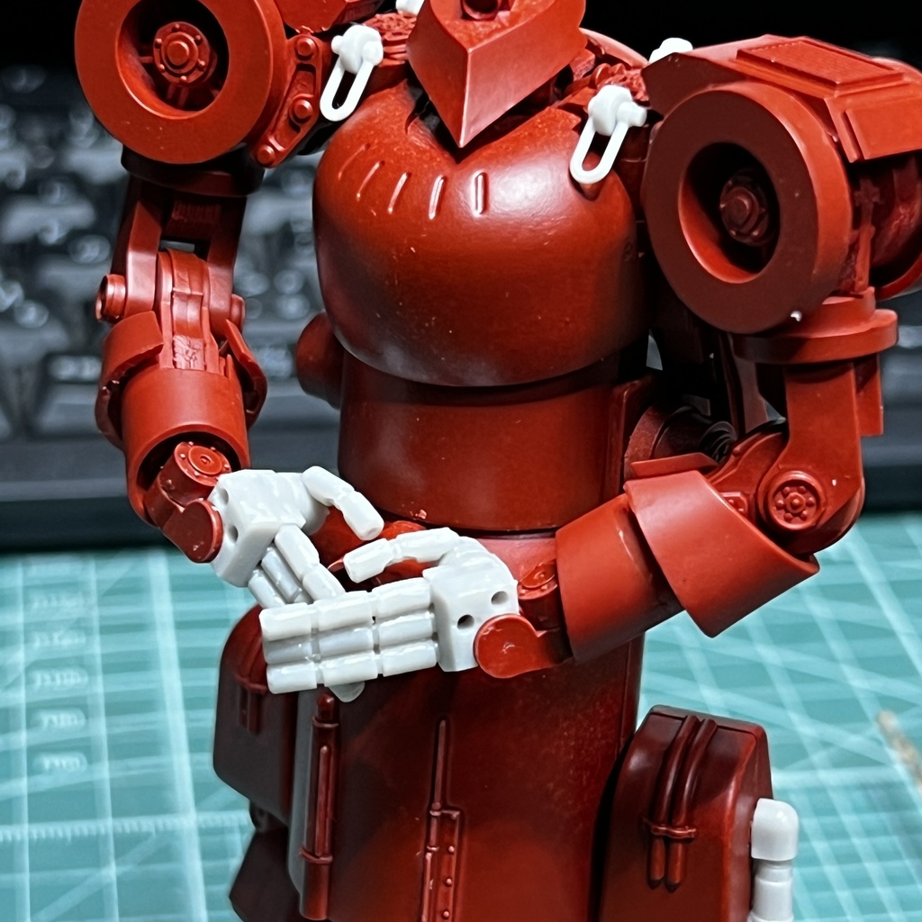 人型重機 ハンドパーツセット02(固定式A:1機分)