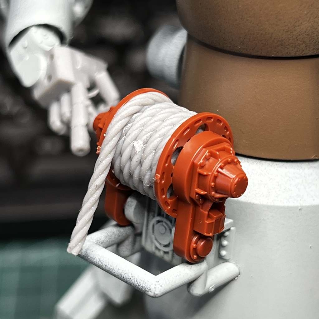 Ⅲ号人型重機 ウインチ用ワイヤーロープパーツ(2機分)