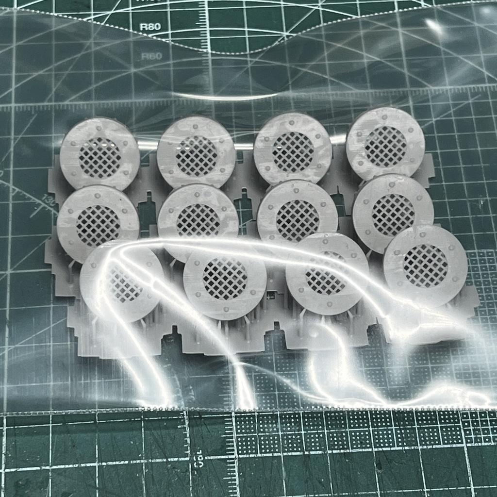 人型重機 肩モータカバー(2機分)