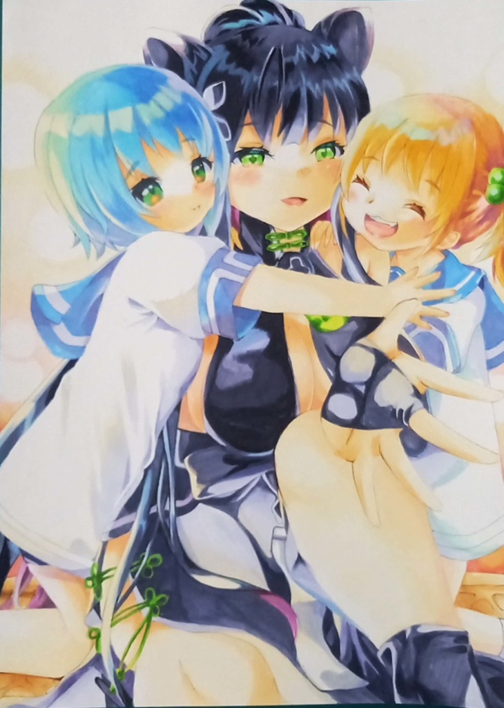 ■同人手描きイラスト ◇春原シュン(ブルーアカイブ)