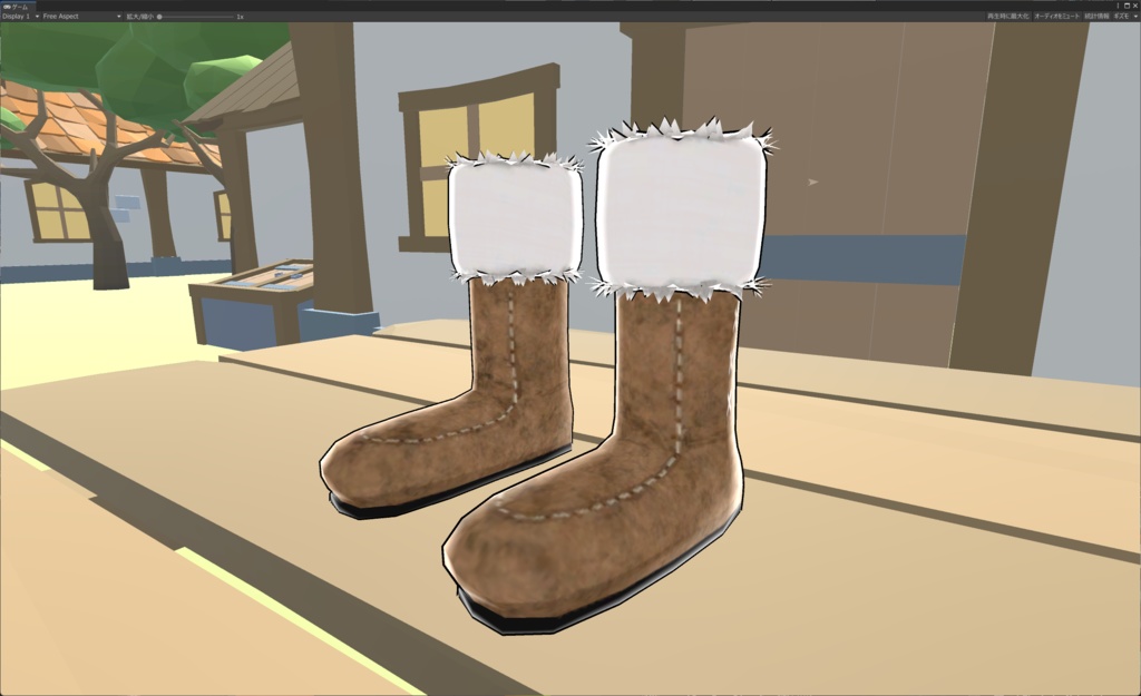 もこもこブーツ&おまけ