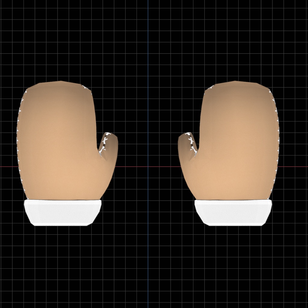 もこもこ手袋&おまけ