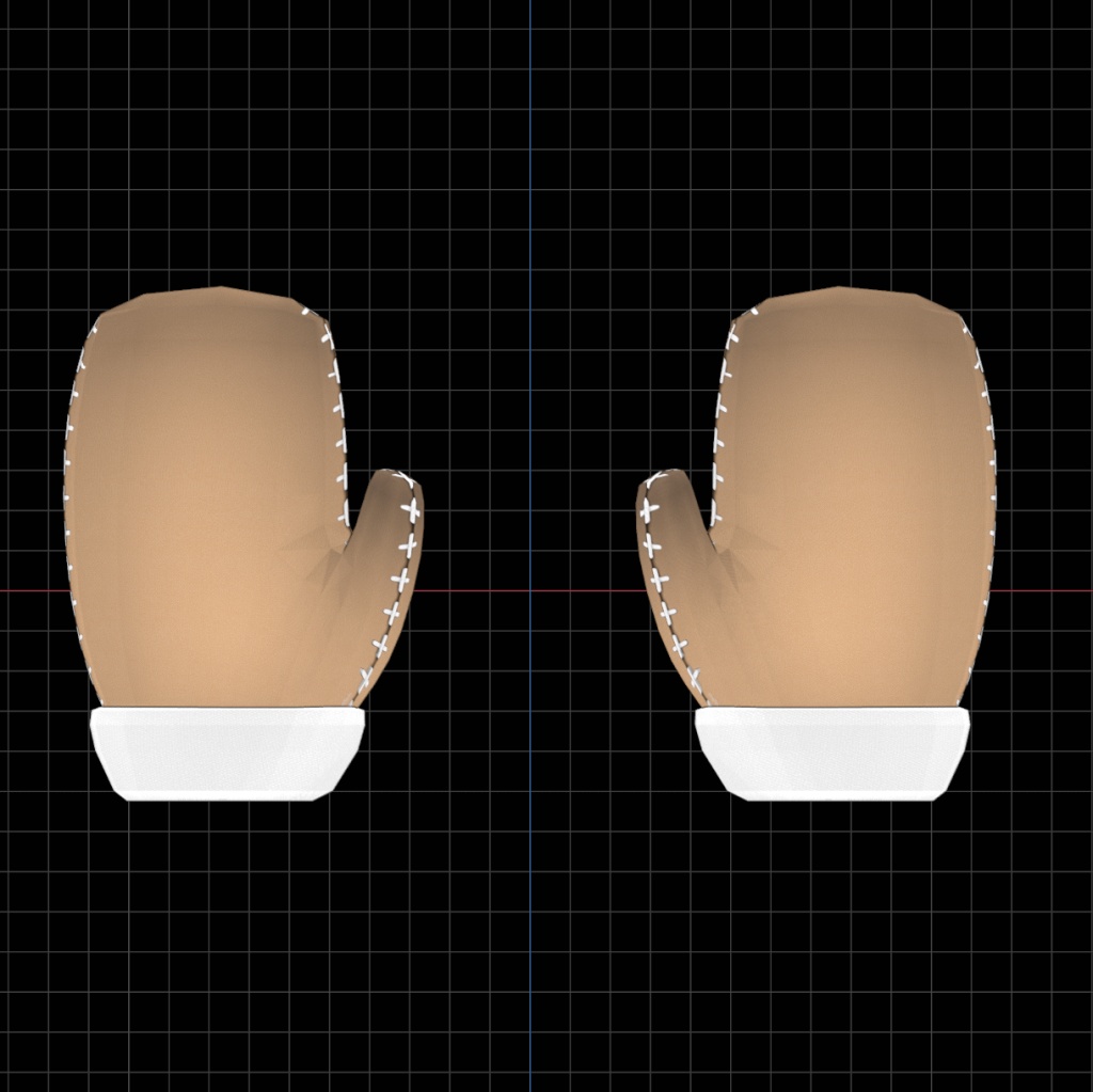 もこもこ手袋&おまけ