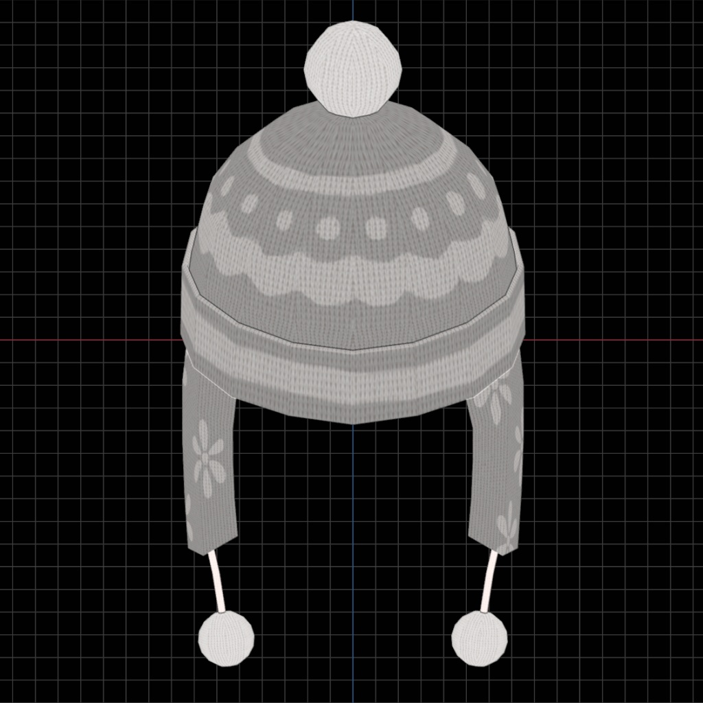 もこもこ帽子&おまけ