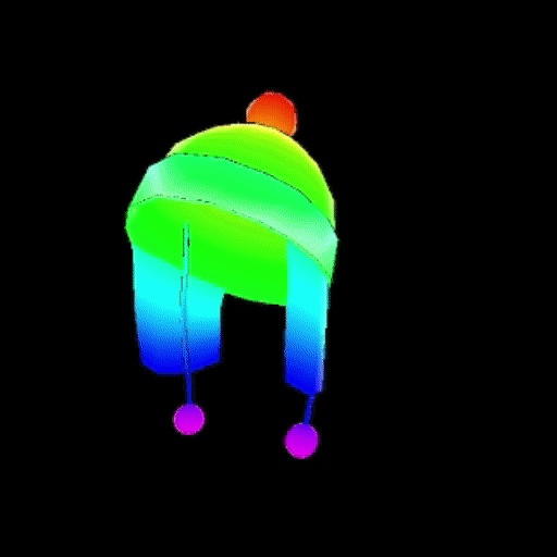 もこもこ帽子&おまけ