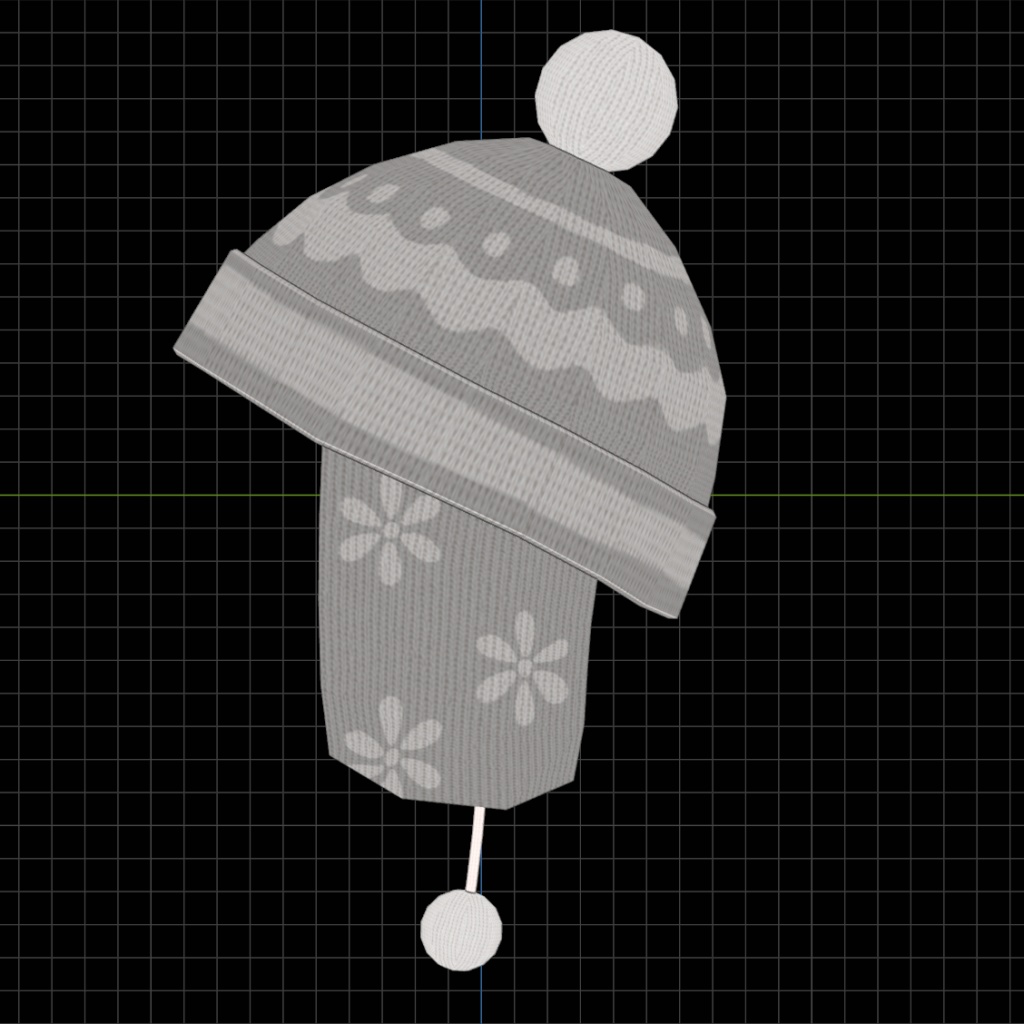 もこもこ帽子&おまけ