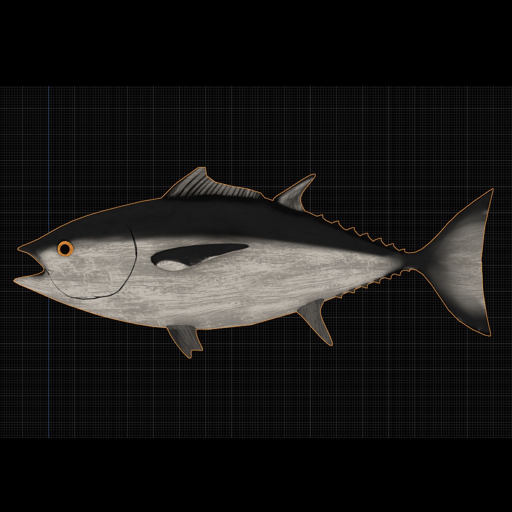 VR向け汎用3Dアバター ツナ/TUNA