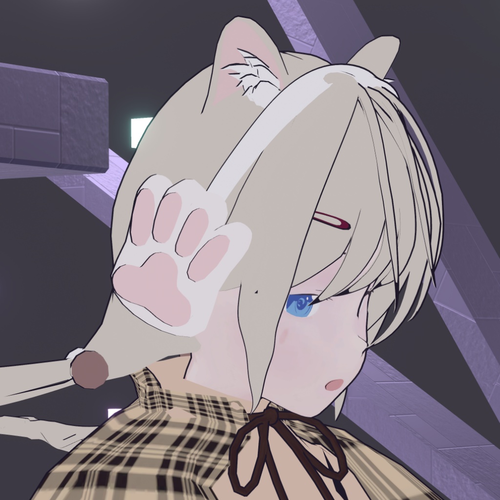 肉球イヤーマフ / Cat hand earmuff