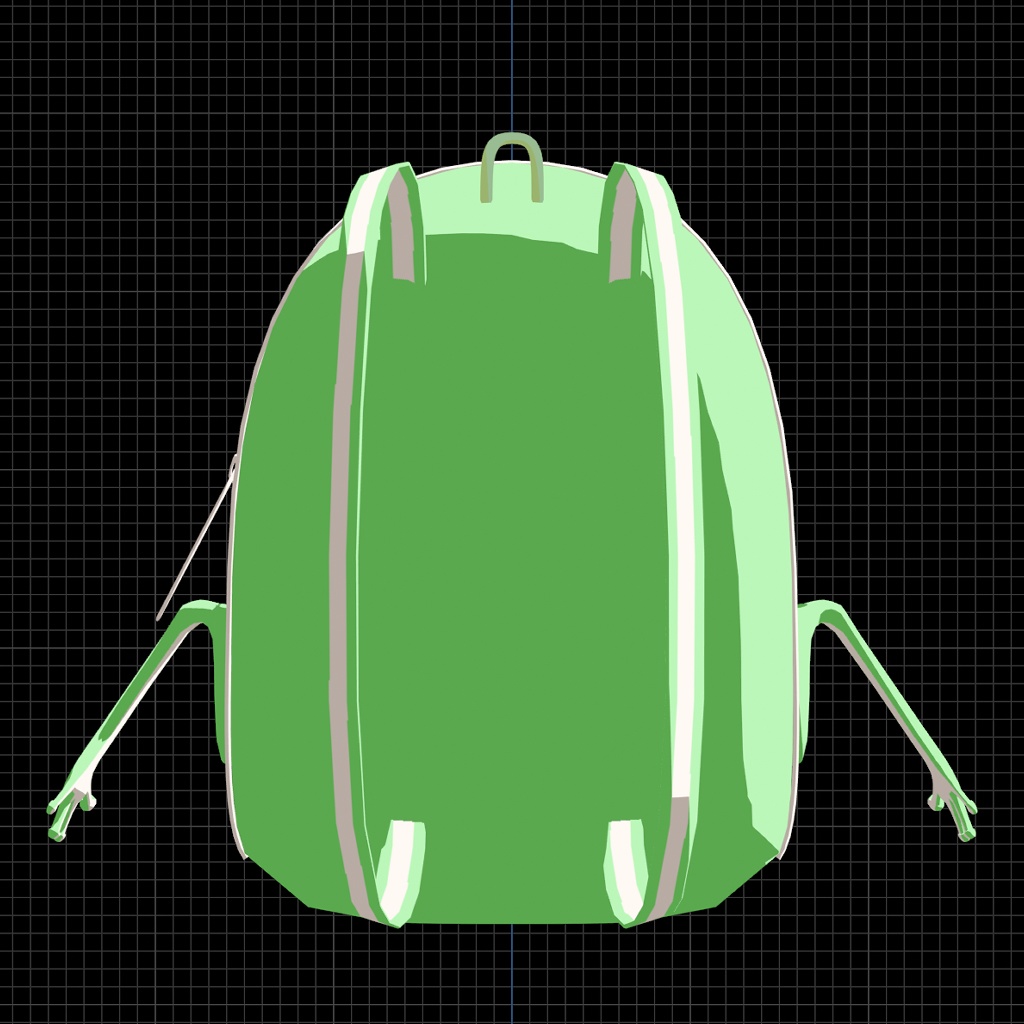 カエルリュック / Frog Backpack