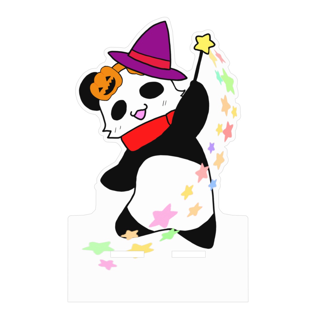 魔法使いぱんだぁす君 スマホスタンド