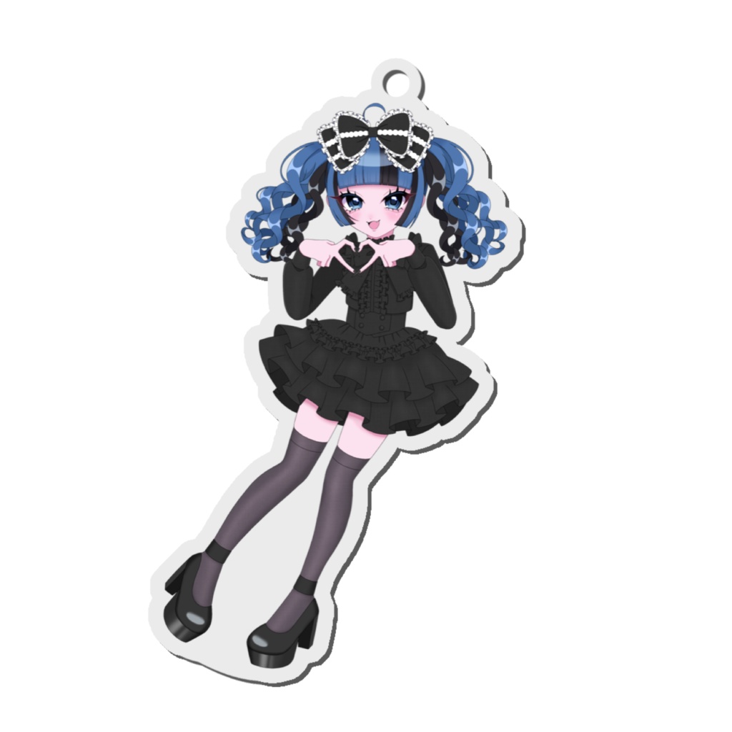 イラストアクリルキーホルダー