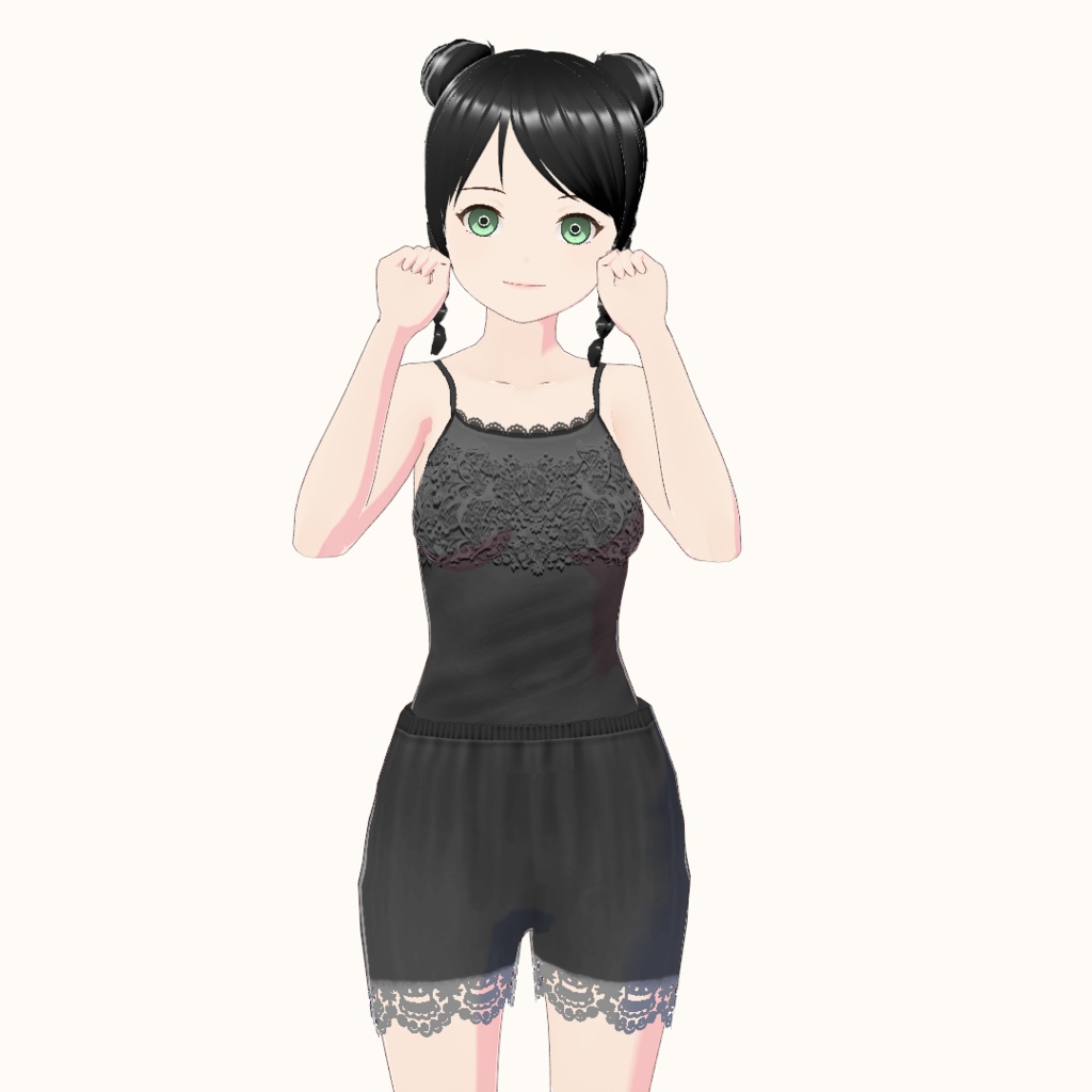 【VRoid】クラシカルロリィタ衣裳セット