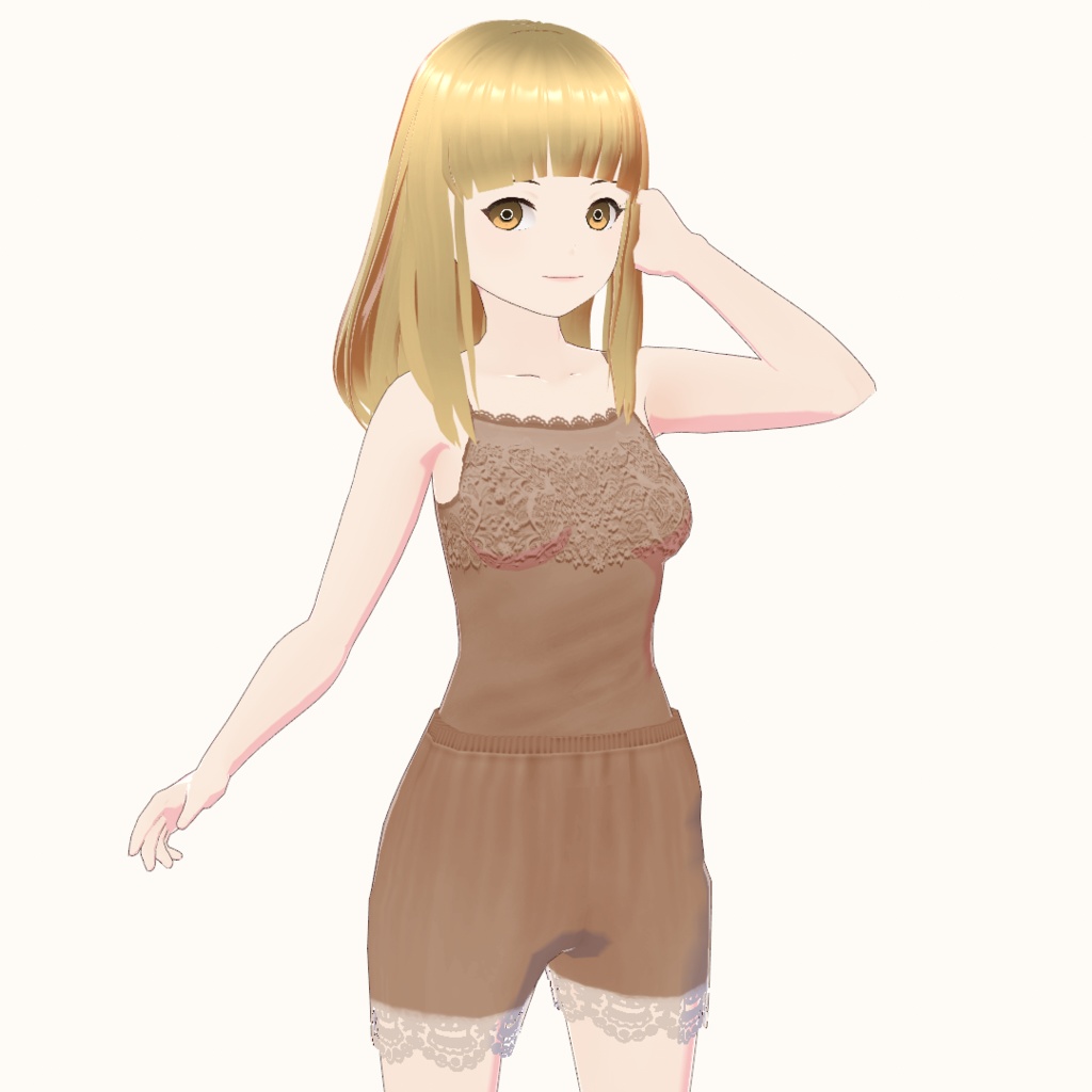 【VRoid】クラシカルロリィタ衣裳セット