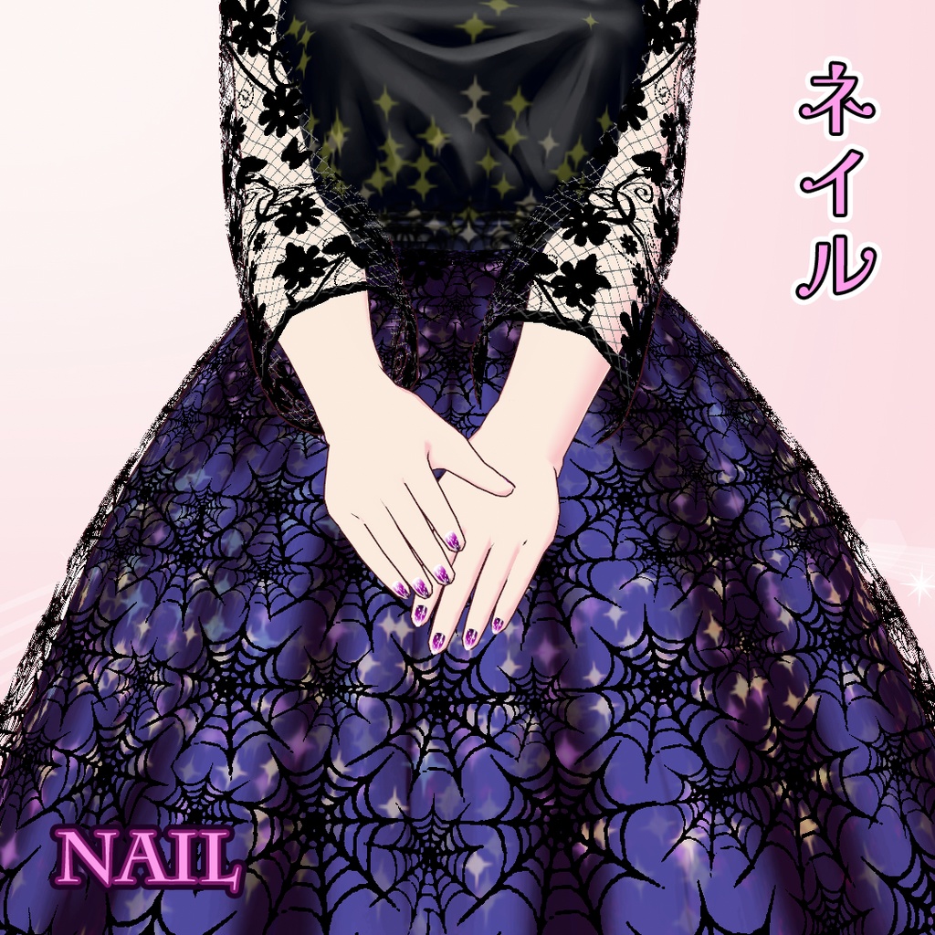 【VRoid】ハロウィン魔女ドレスセット (HALLOWEEN WITCH DRESS SET)
