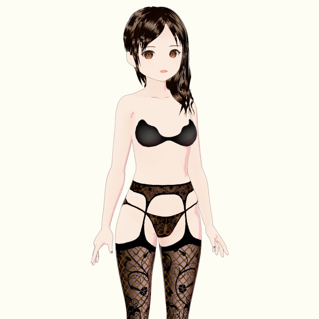 【VRoid】パーティードレス衣裳セット