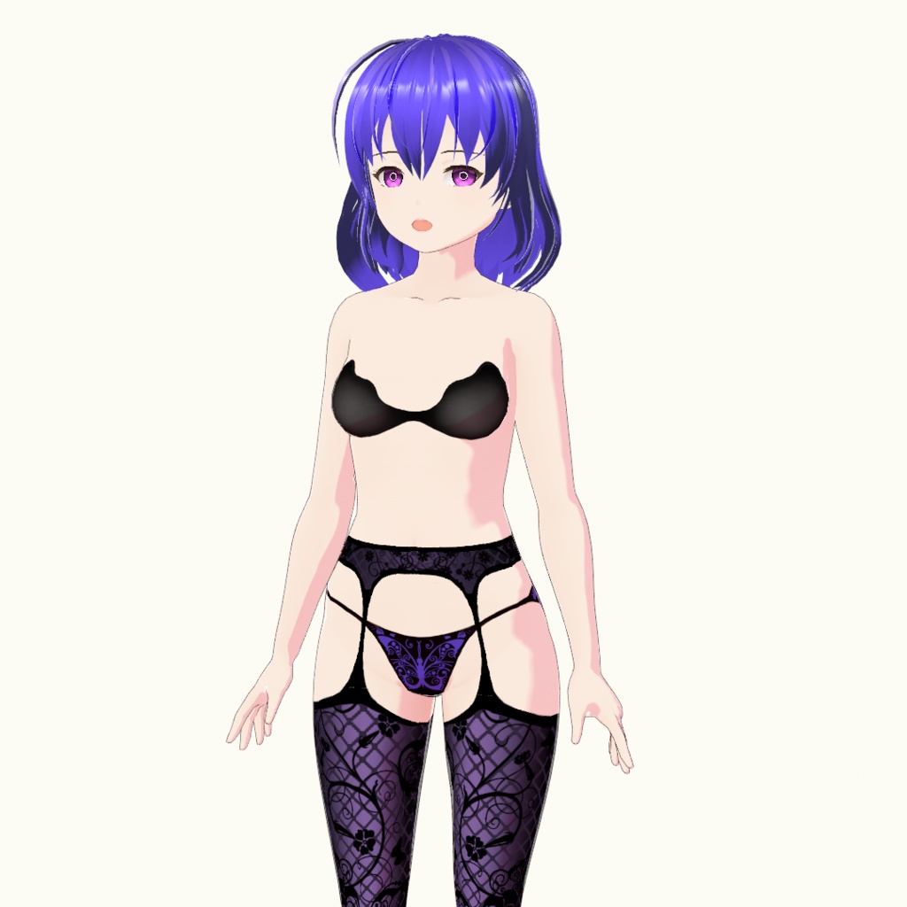 【VRoid】パーティードレス衣裳セット