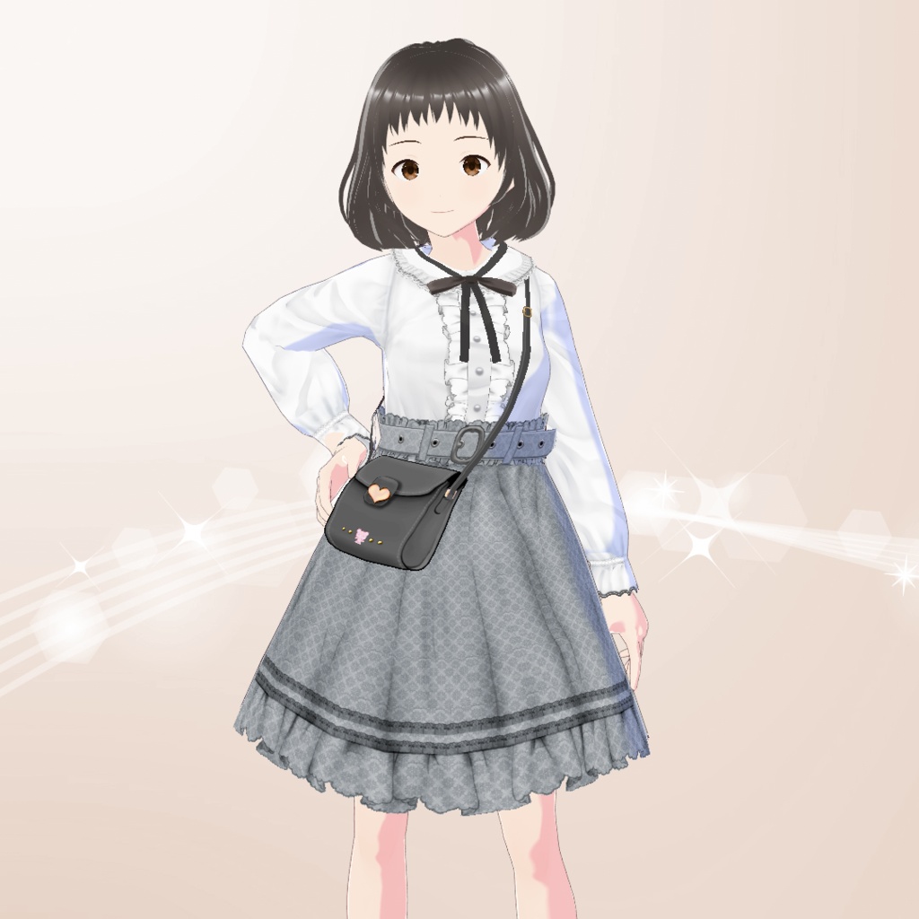 【VRoid】量産ちゃんコーデセット