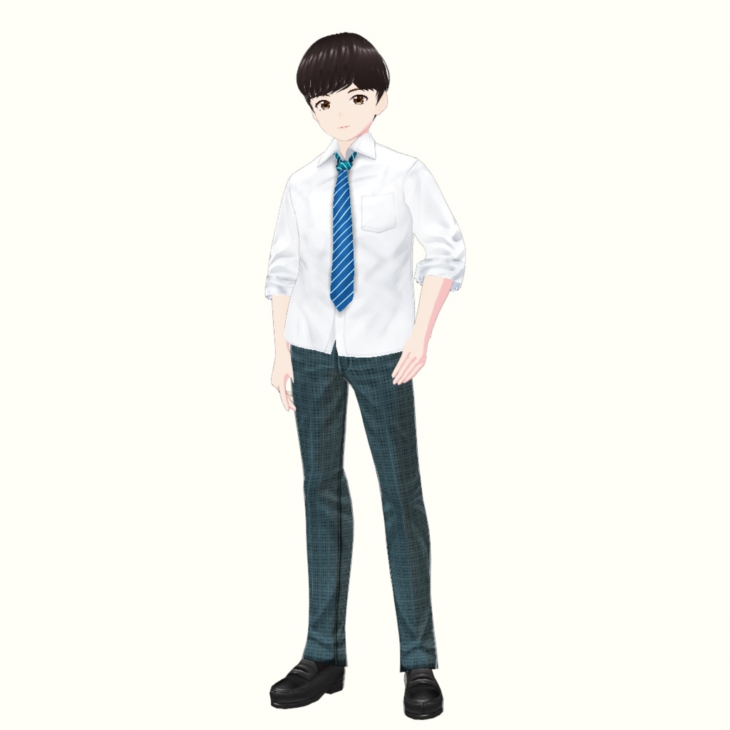 【VRoid】男子向け制服セット