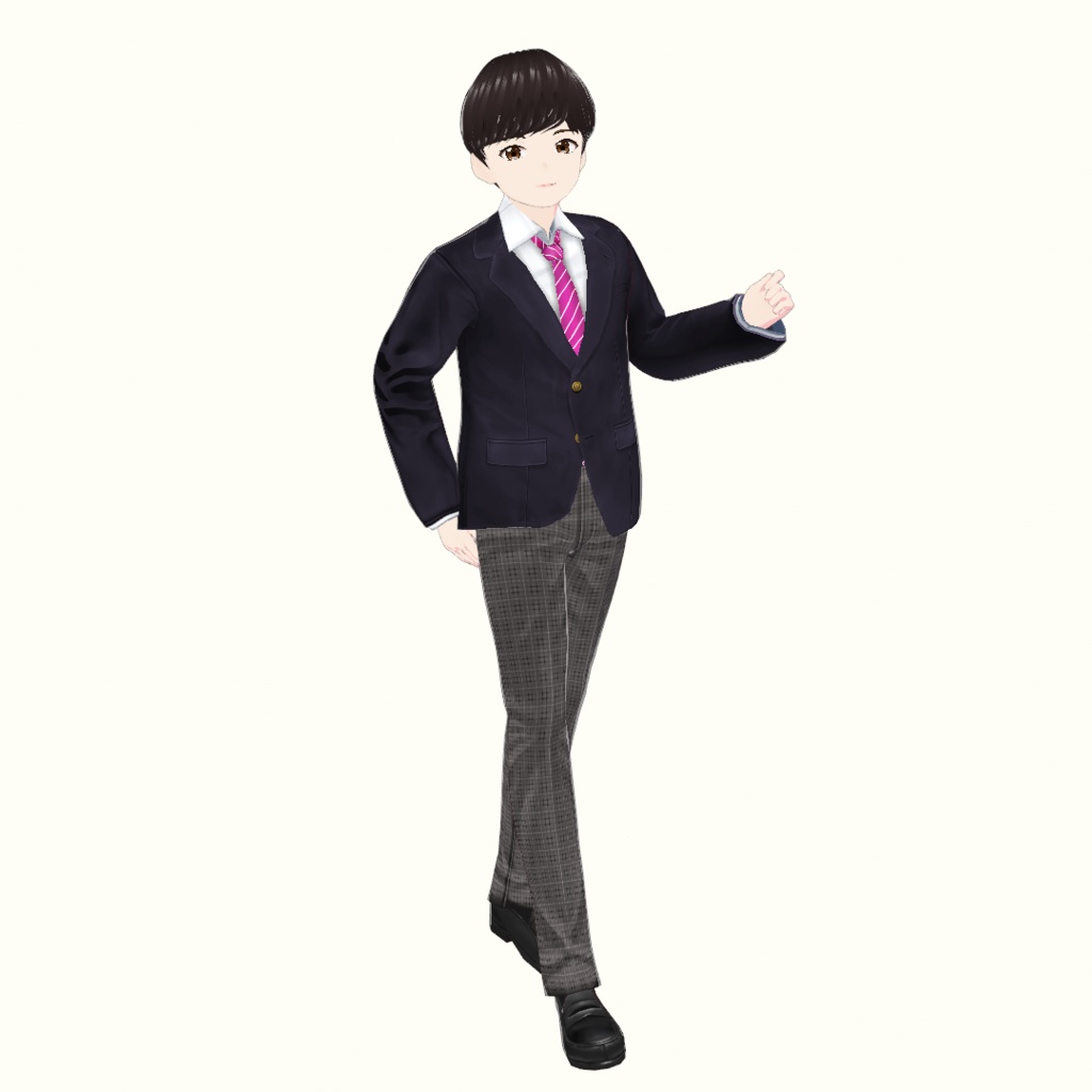 【VRoid】男子向け制服セット