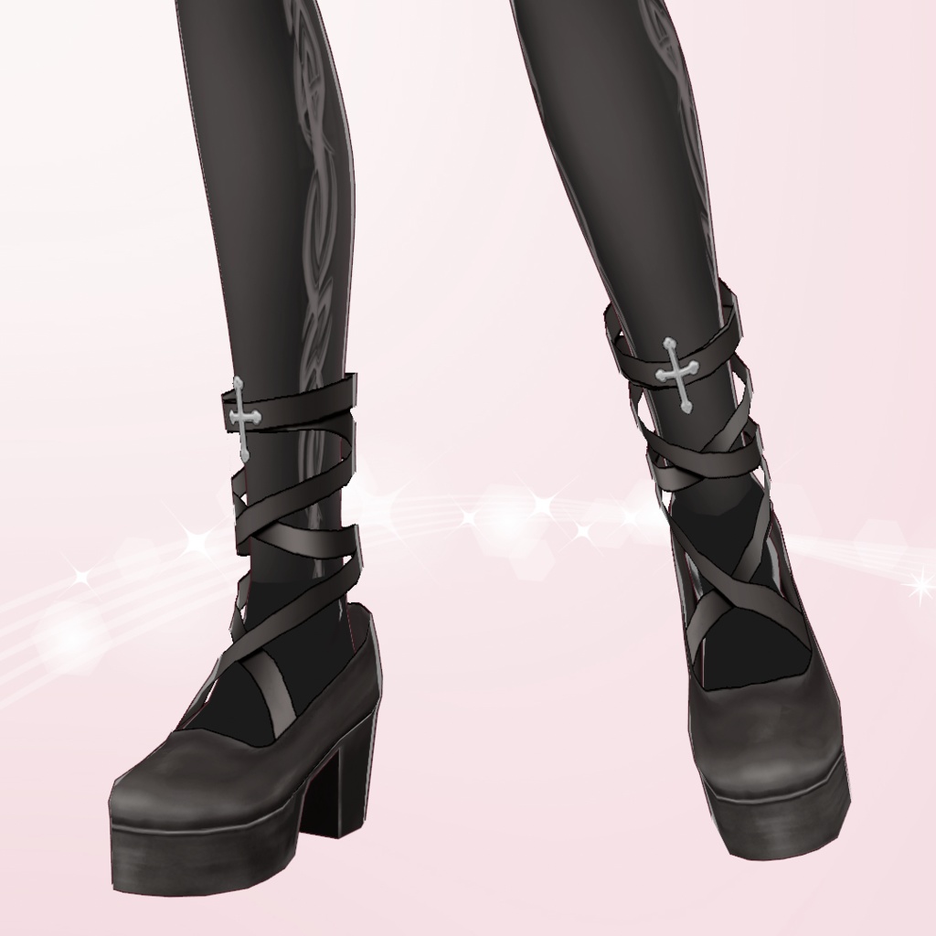 【VRoid】サブカル系病みかわコーデセット Subcultural Sickly Cute Coordinate set