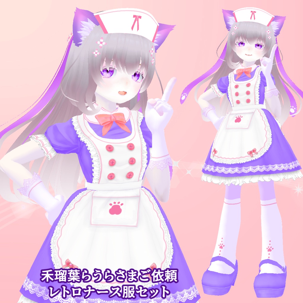 【VRoid】衣装・髪型・アクセサリーの有償依頼【一点物】お作りします