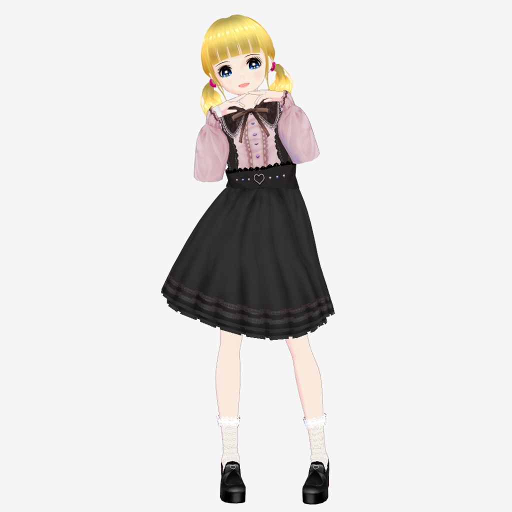 【VRoid】麻湖まこ厳選 VRoid Studioポーズ集 vol.01