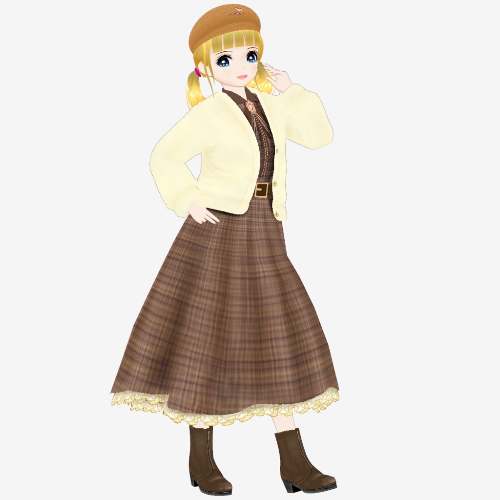 【VRoid】麻湖まこ厳選 VRoid Studioポーズ集 vol.01