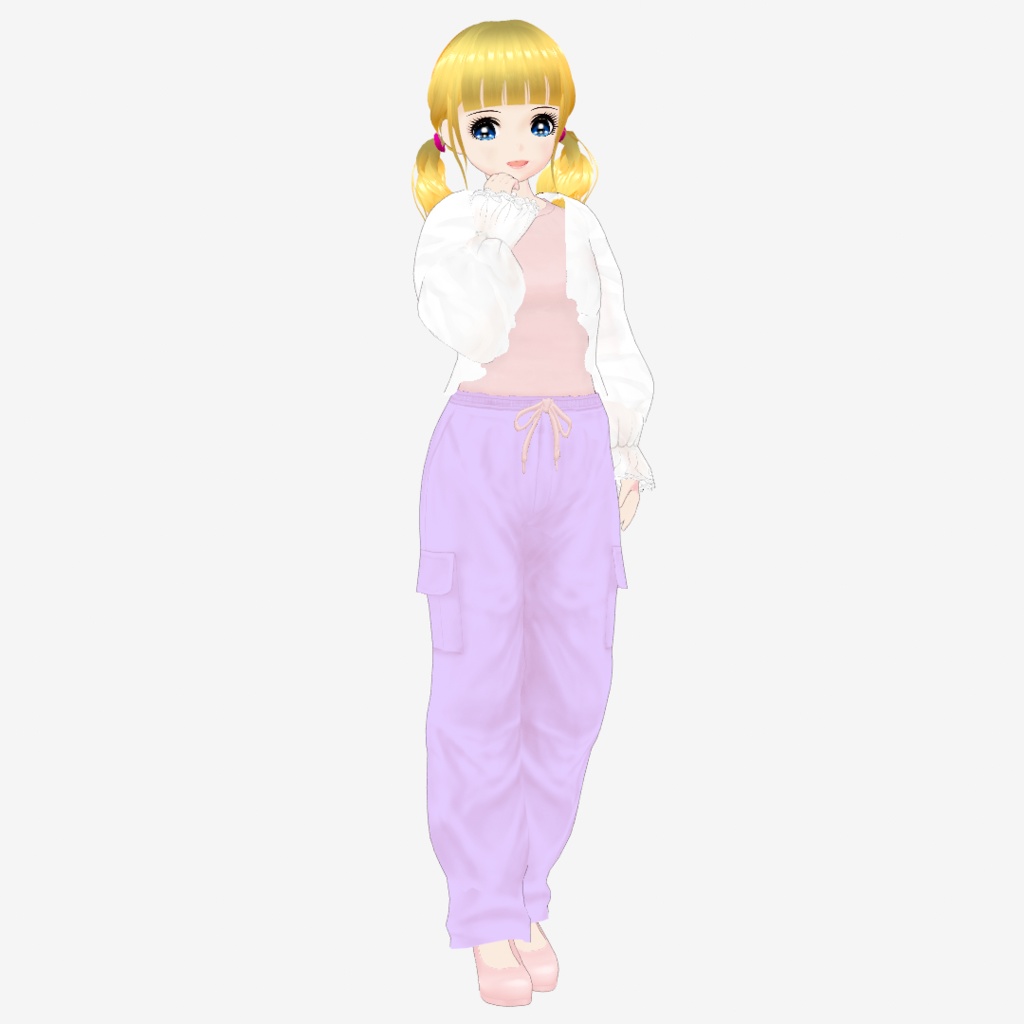 【VRoid】麻湖まこ厳選 VRoid Studioポーズ集 vol.01