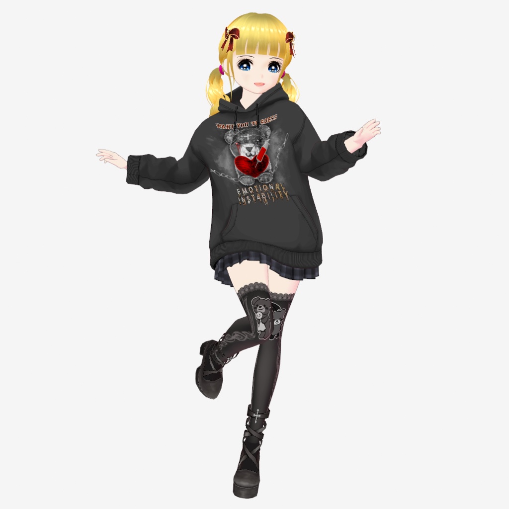 【VRoid】麻湖まこ厳選 VRoid Studioポーズ集 vol.01