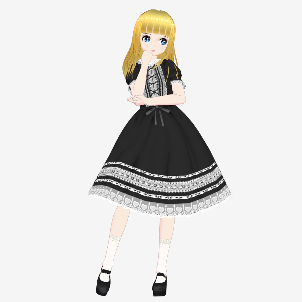 【VRoid】麻湖まこ厳選 VRoid Studioポーズ集 vol.03