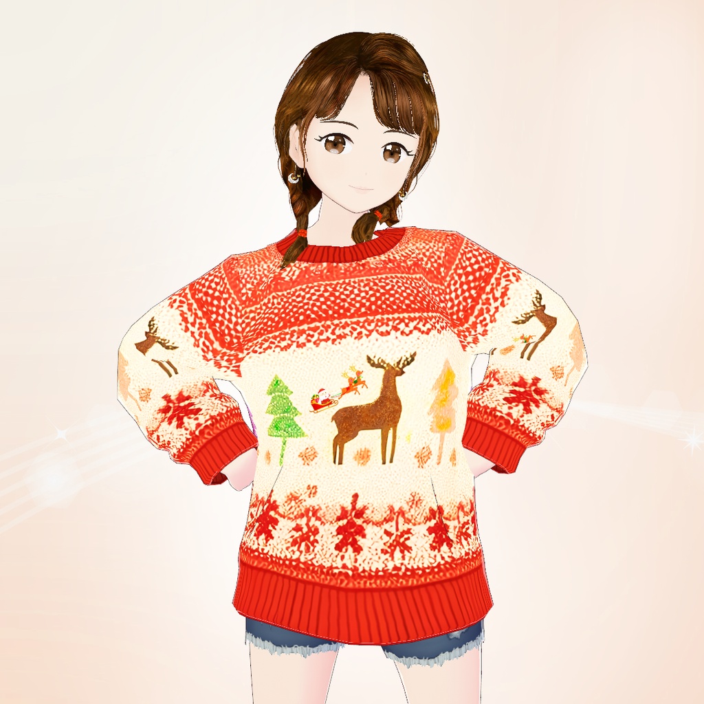 【VRoid】アグリー・クリスマス・セーター